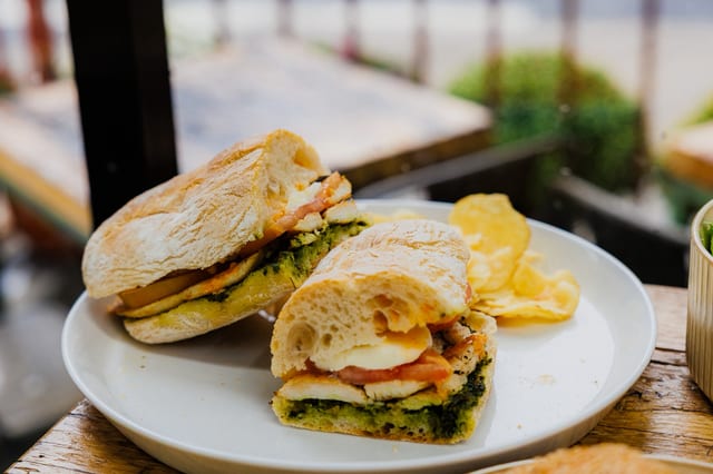 Chicken Tragedy Sandwich.